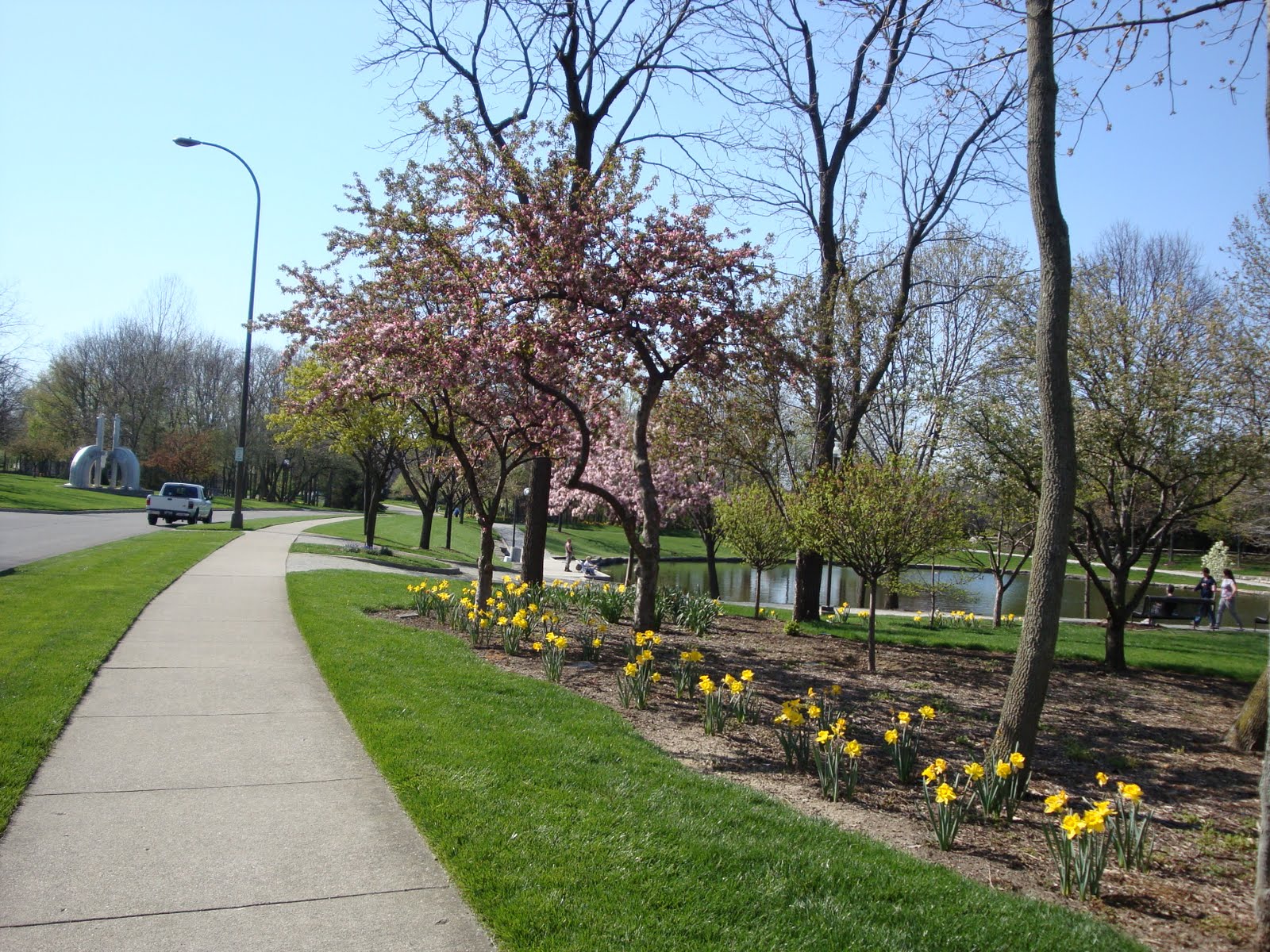 Lincoln Park Commons Pond News Kettering, Ohio Spring Is Here In