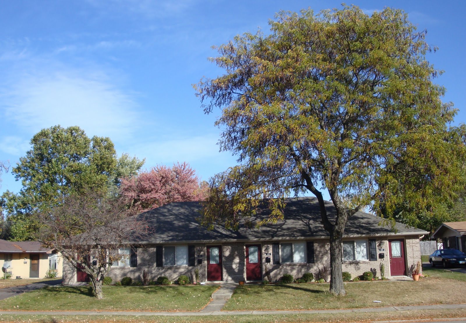 Lincoln Park Commons Pond News Kettering, Ohio Fall Colors Of