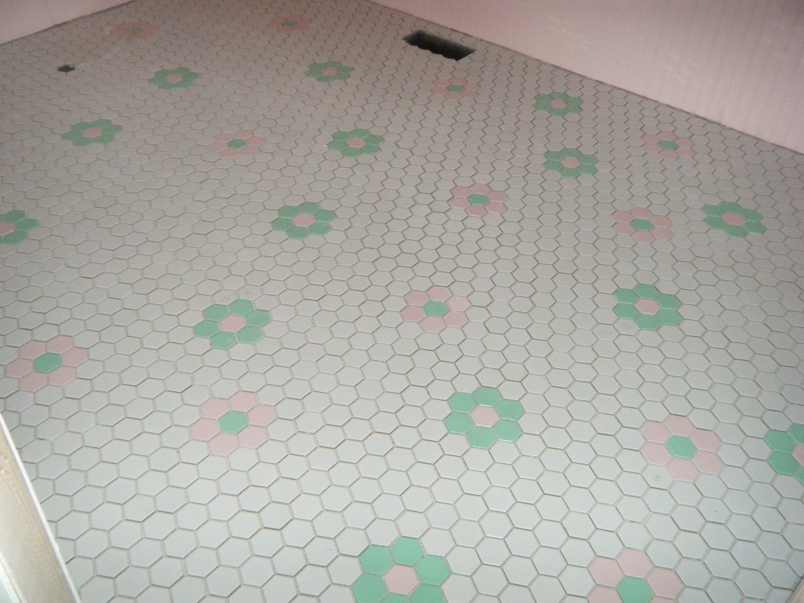Hexagon+tile+flooring