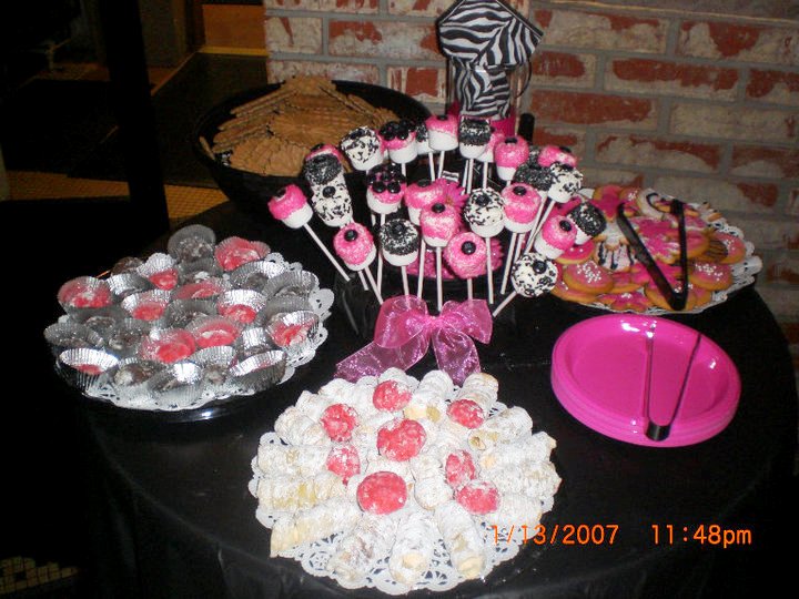 A To Zebra Celebrations Pink Zebra Baby Shower