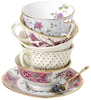 Beautiful tea cups that I found at http://http://manhattanmaven.blogspot.com