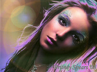 Britney Spears Nice Make up Wallpaper