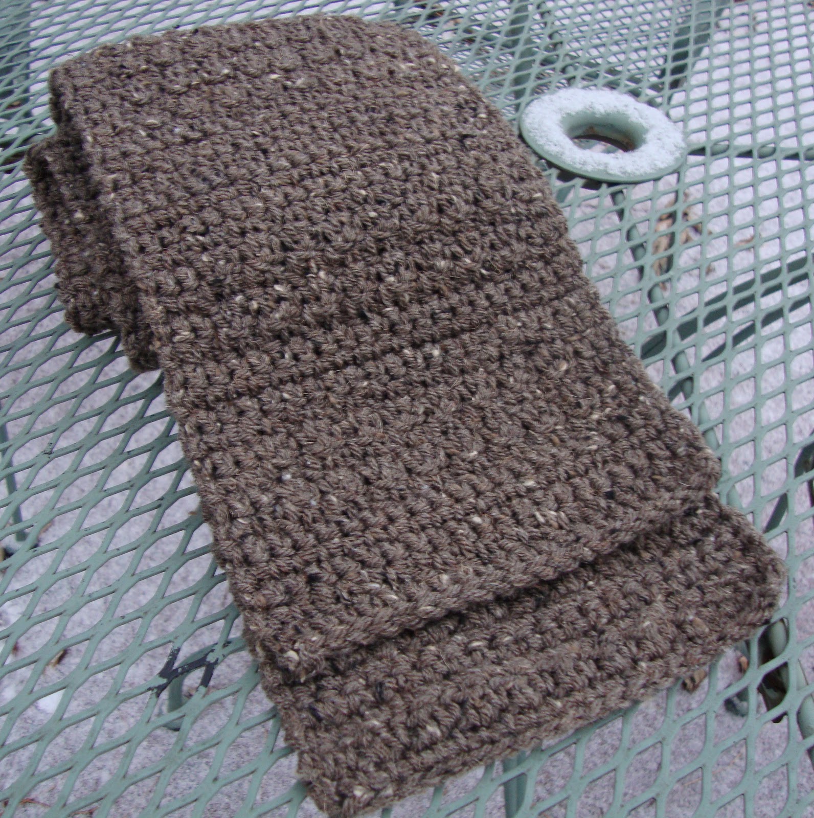 Easy Crochet Scarf Patterns For Men - Viewing Gallery