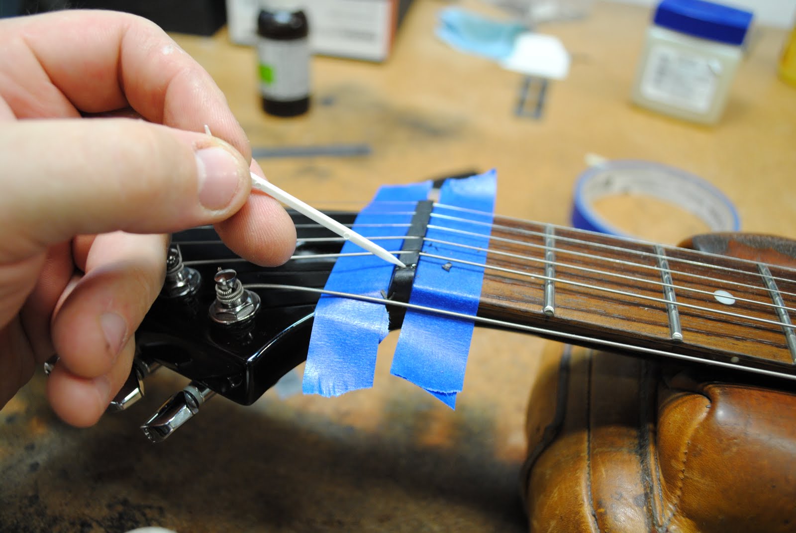 graphite guitar nut