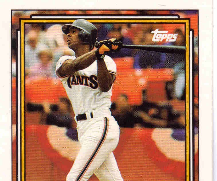 A Giant Blog 1992 Topps Giants Part 3 (outfielders)