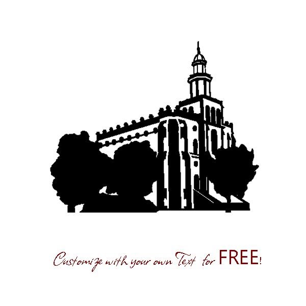 Empressive Designs Vinyl Home Decor and Gifts LDS Temple Vinyl Wall