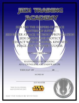Table for Five: Jedi Training Academy -.