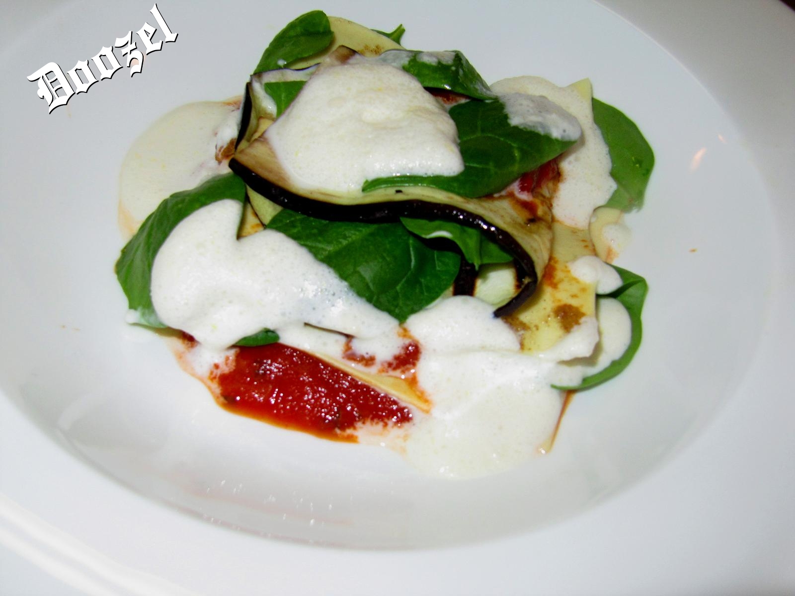 Parmesan foamفوم پارمزان