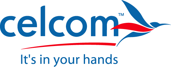 Free Vector Logo: Celcom Logo eps