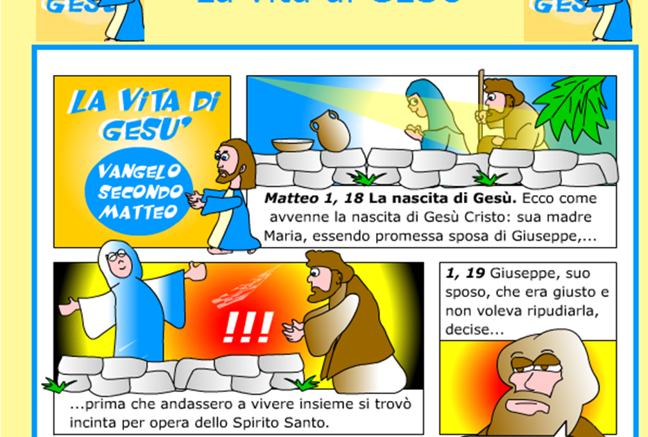 Vangelo Nascita Di Gesù Matteo "Le sfumature danno vita ai colori": La vita di Gesù (Vangelo di Matteo)