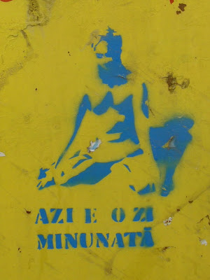 Azi este o zi minunată, Kolozsvár, matrica, street art