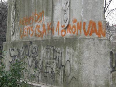 Városmajor, street art, falfirka, emlékmű, Kisfaludy Strobl Zsigmond, XII. kerület
