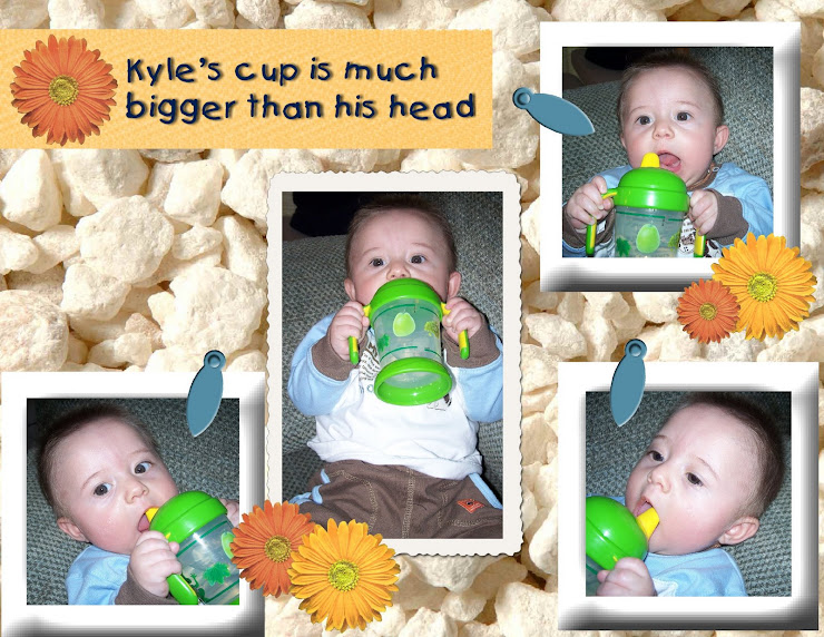 Kyle and his Sippy Cup