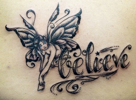 Fairy Body Tattoo Designs