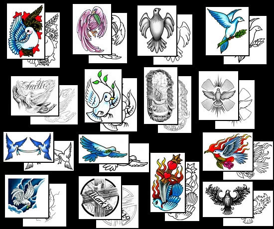  tattoo artists at tattoo Johnny and buy the perfect dove tattoo design 