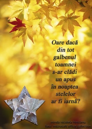 Doar toamnă?