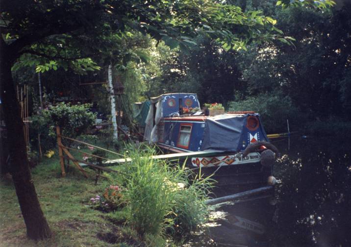 Moored at Home in Bumble Hole