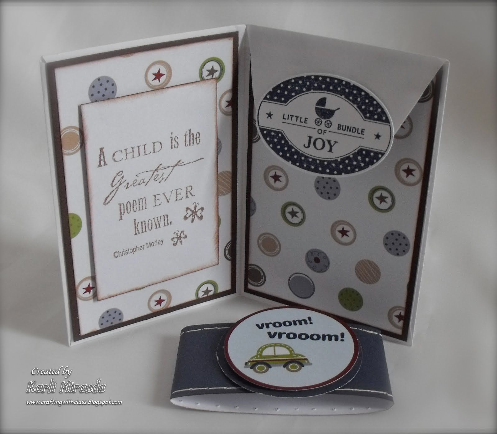 Crafting with Class Envelope Gift Card Holder & Video Tut