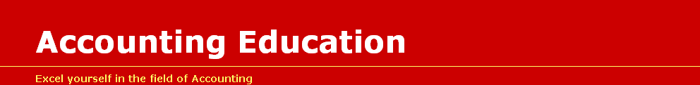 Accounting Education : Free help in accounting and finance problems