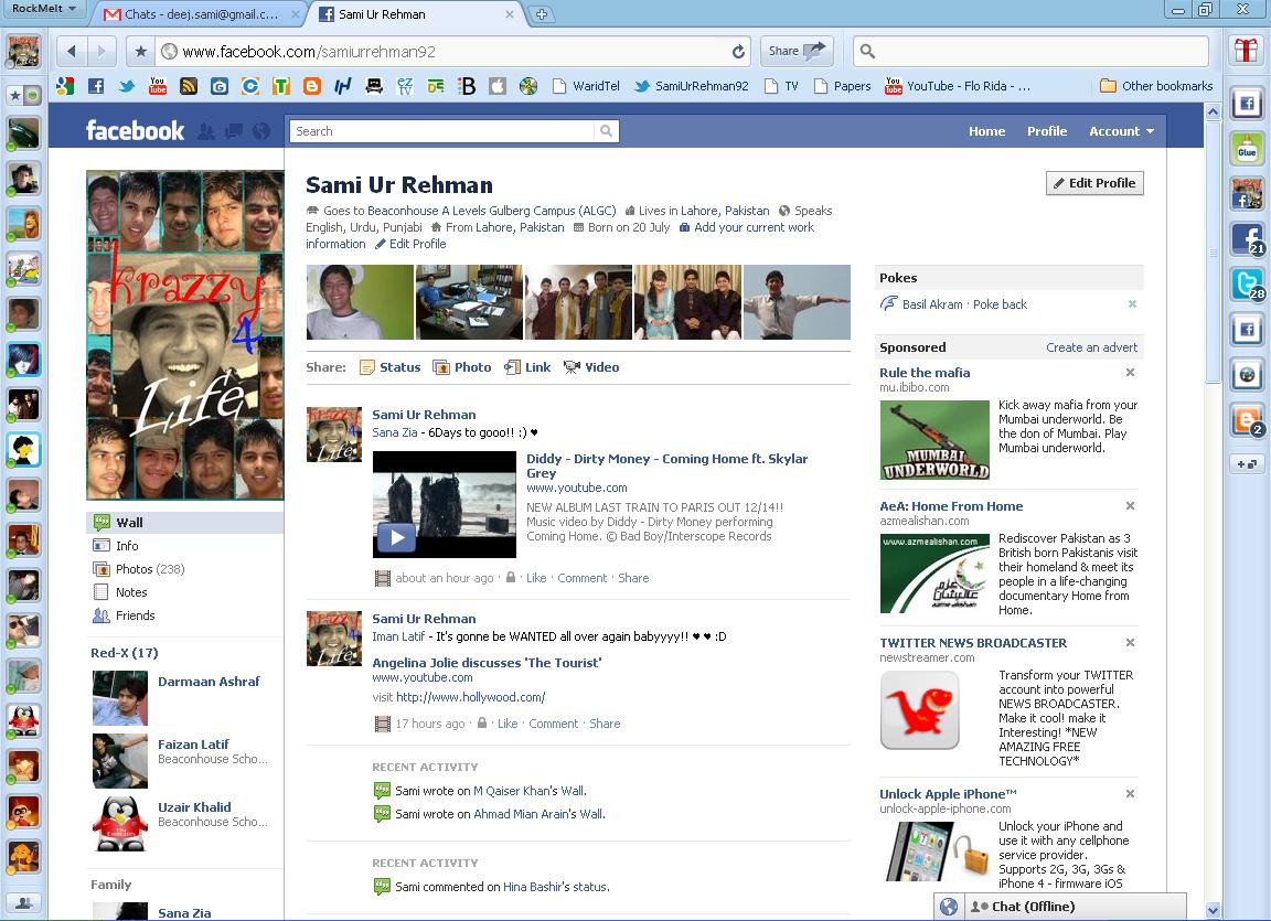 Facebook Once Again Changes the Layout of Profile Pages!