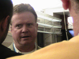 Jim Webb in the Convention Hallway