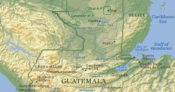 mf78p2: Geografia de Guatemala