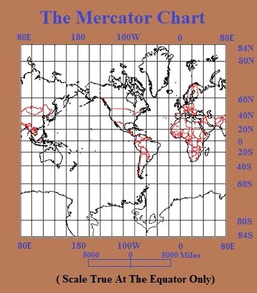Mercator chart