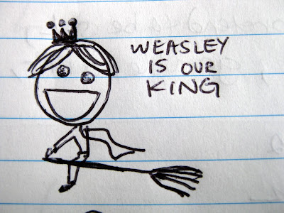 weasley is our king ron quidditch