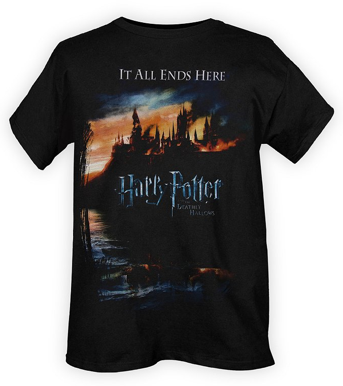 Above, Harry Potter and the harry potter 7 poster it all ends here. Above, Harry Potter and the