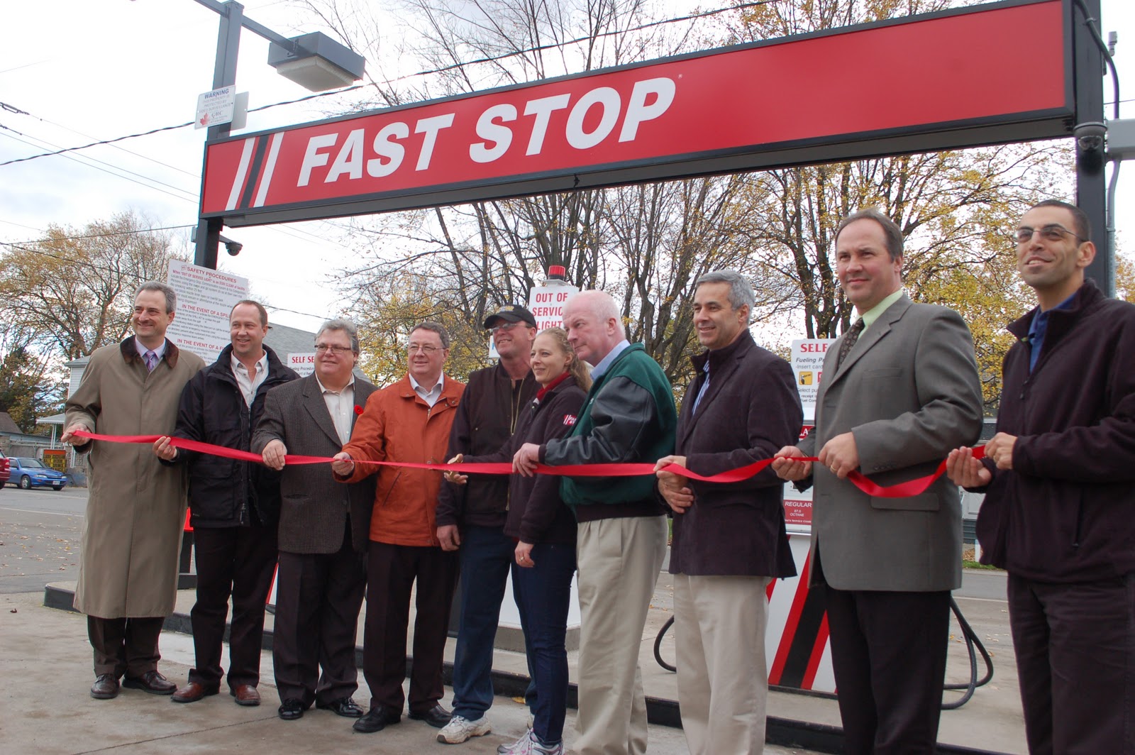 Bringing you what's next with FS First FAST STOP gas station opens in