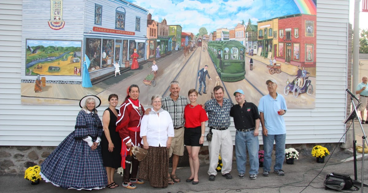 New Mural in Macedon, NY Wayne County Life