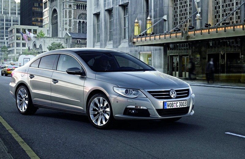 The VW Passat was unveiled just a few minutes ago. VW says the production of