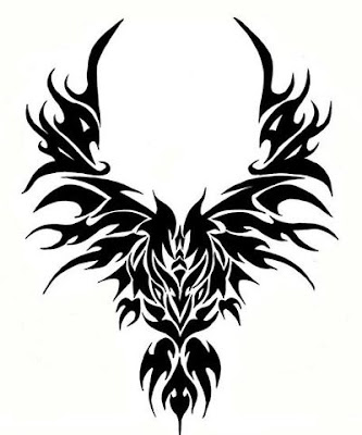 Tribal Phoenix Tattoo Designs