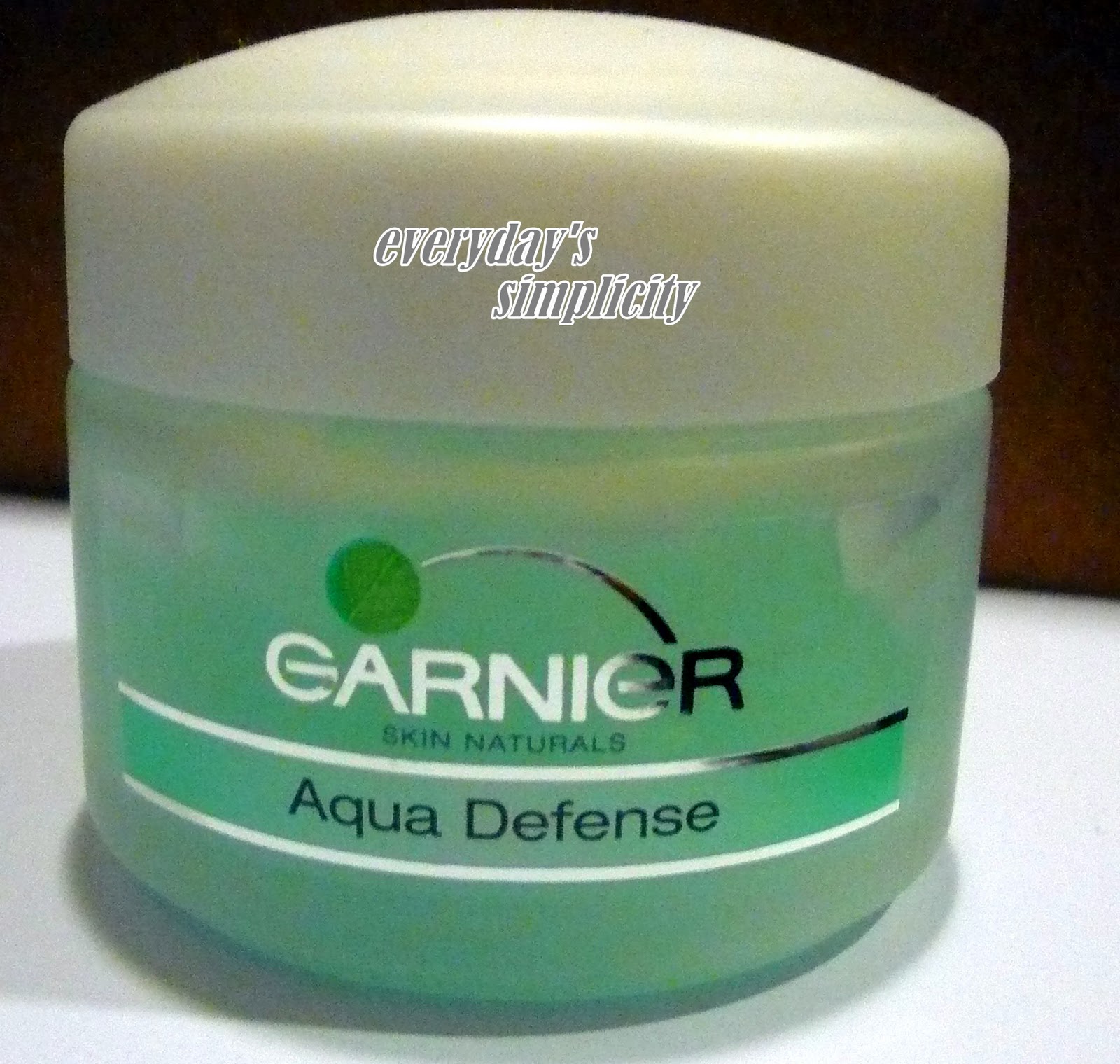 Everyday's Simplicity Review Garnier Aqua Defense Intensive