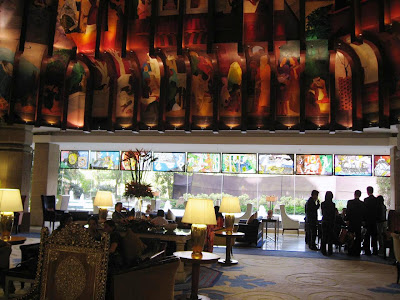 Lobby of the Maurya Sheraton New Delhi
