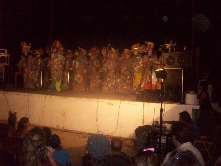 Primera actuación para carnaval 2009