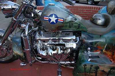 MOTORCYCLE PAINT JOB @ auto world show