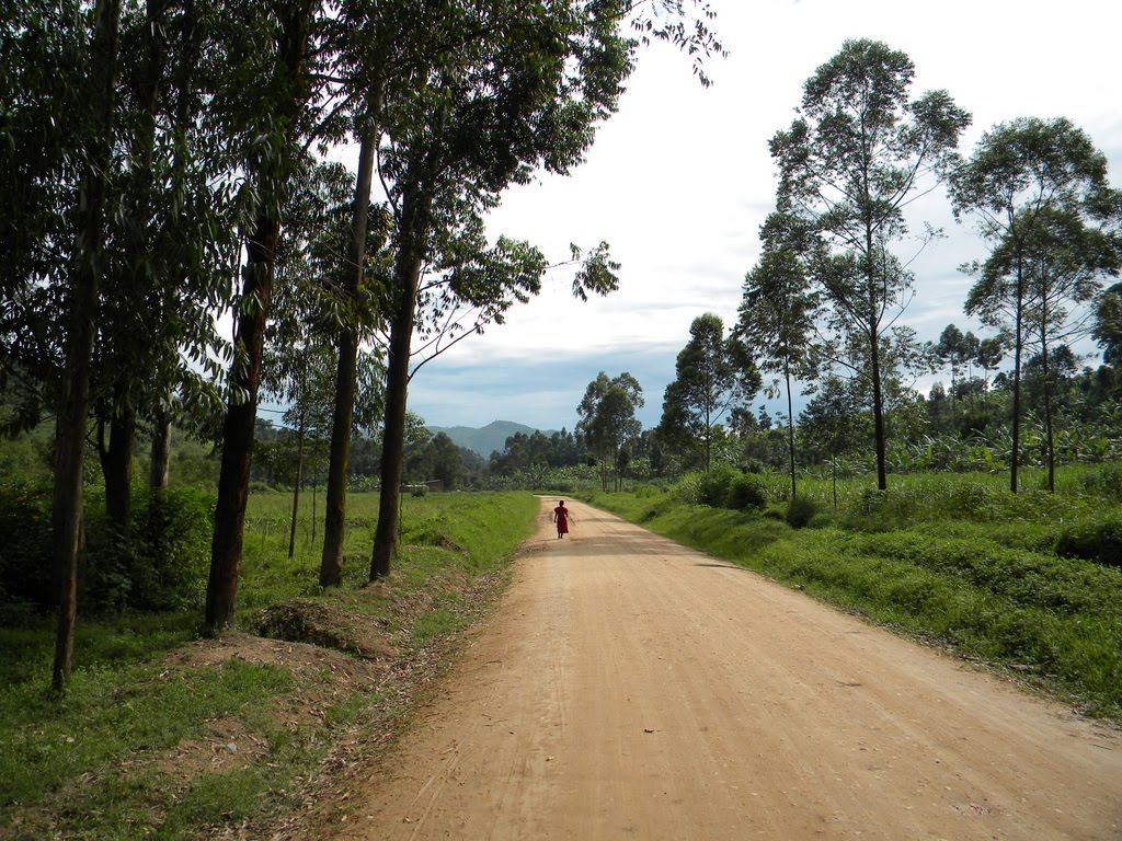 child walking home