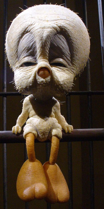 Banksy: Tweety Bird som gammel og afpillet Banksy: Tweety Bird som gammel og afpillet