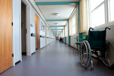En lang og gold gang på et plejehjem En lang og gold gang på et plejehjem