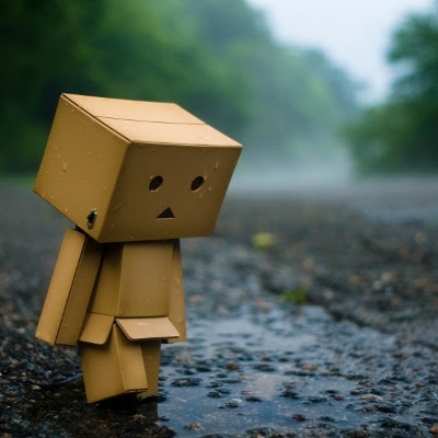 Danbo Cardboard Robot on P   Danbo Cardboard Robot   B  Lgepap Beh  Ver Ikke V  Re Kedeligt