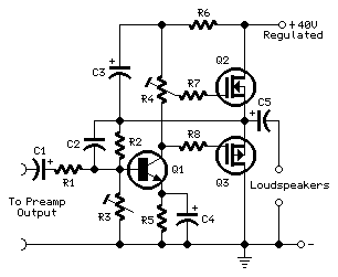 Power Amplifier Circuit diagram Power Amplifier Circuit diagram