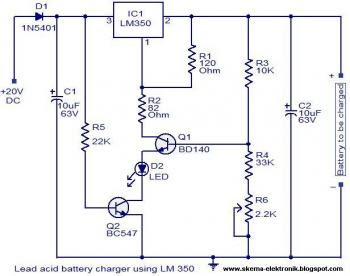  L200 12v Constant Voltage Battery Charger Circuit Diagram on Pinterest
