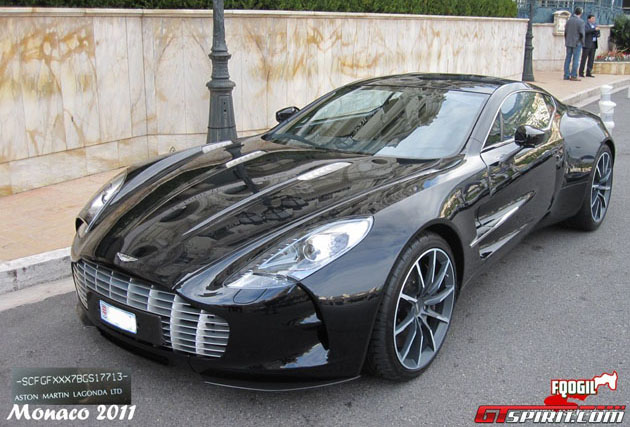 First Aston Martin One-77 New Picture