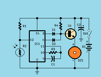Refrigerator Door Alarm System | Jugaad-'We Are Solution' logic diagram of 4 bit ripple counter 