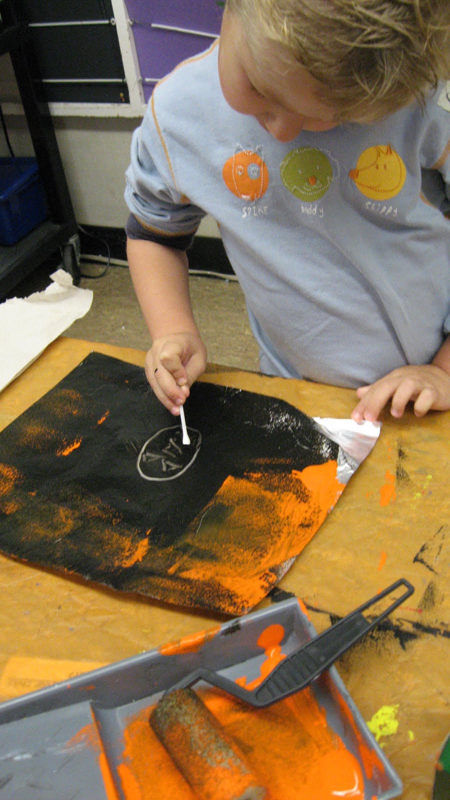 StrongStart Tin Foil Painting