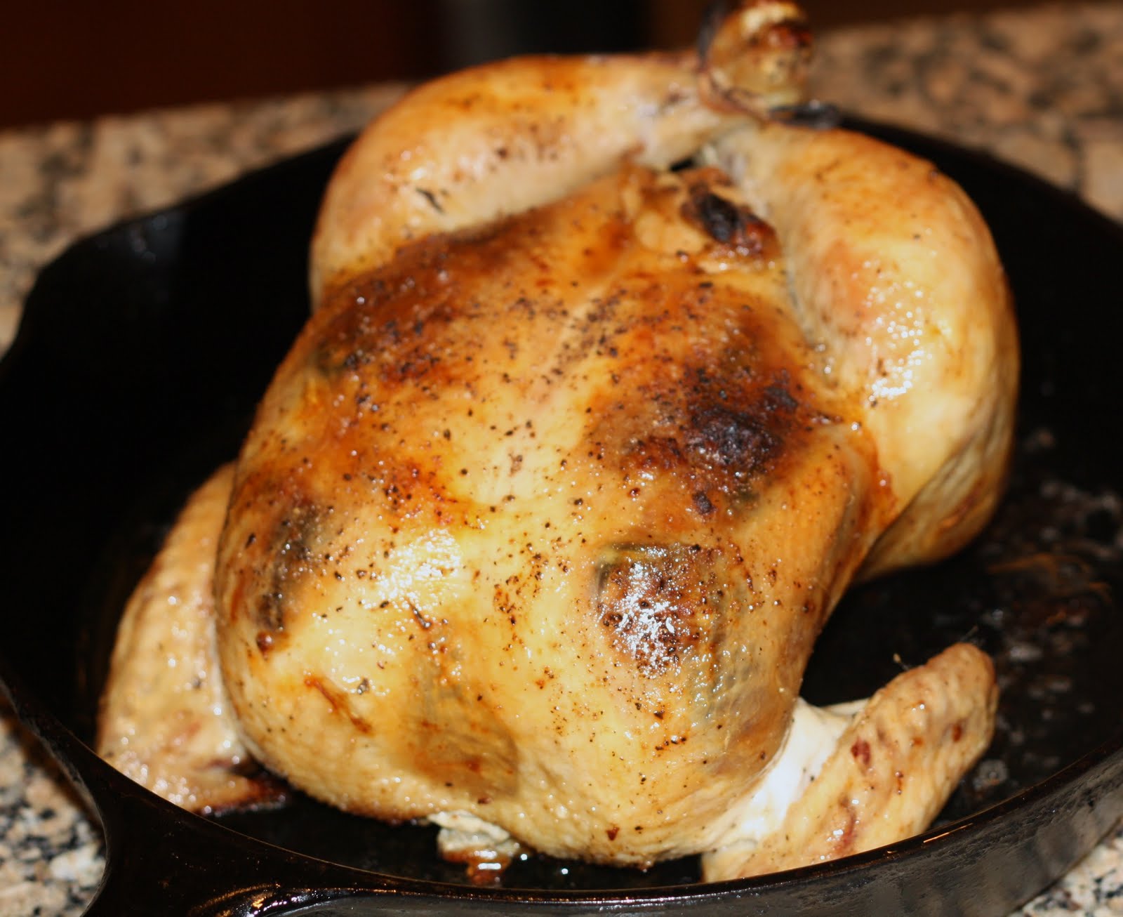 what's for dinner? garlicstuffed roasted chicken... 2 hours and 20