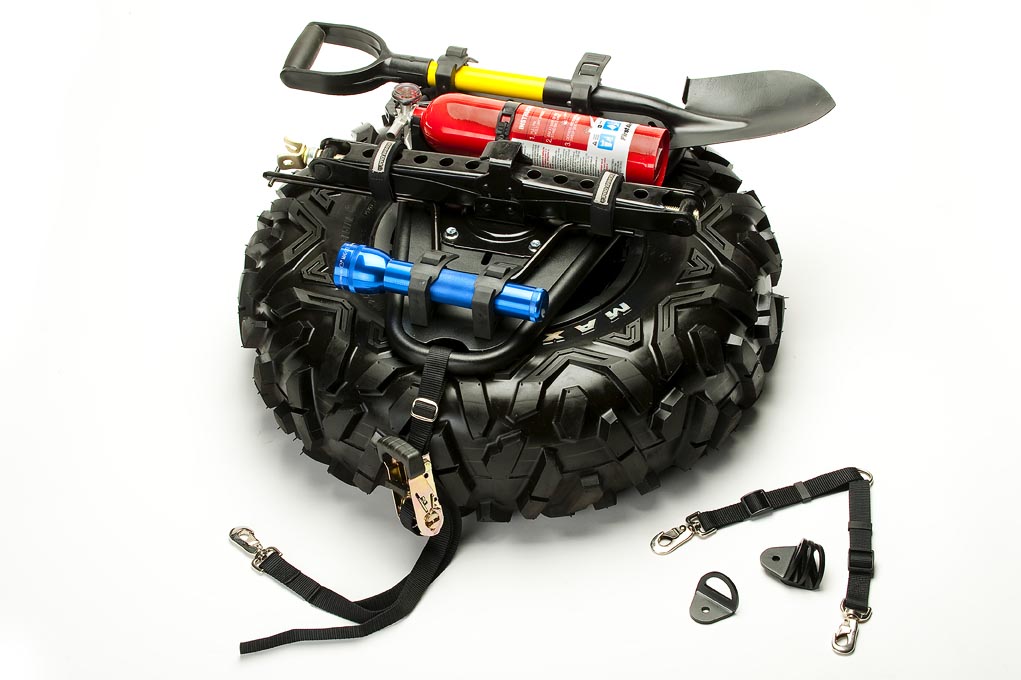 QuickShot Universal Spare Tire and Accessory Mount from ProArmor UTV