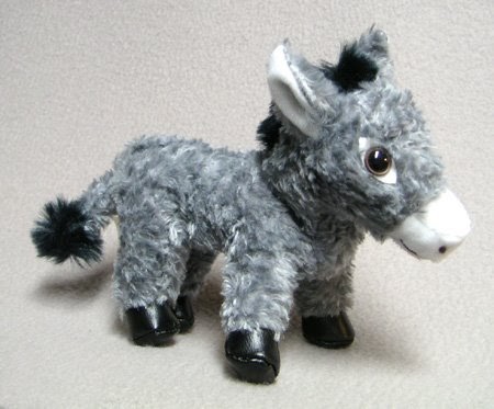 donkey finger puppet