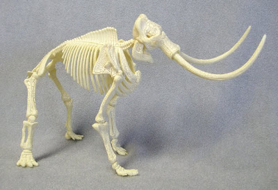 Plastic Woolly Mammoth Skeleton